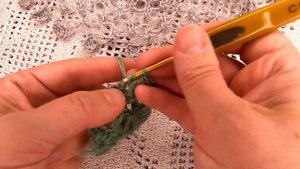 Легкая и красивая ШАЛЬ, свяжет каждый , ВЯЗАНИЕ крючком ,  crochet shawl ( шаль №402 )