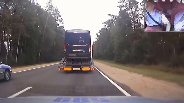 ГАИ Гродно представляет-погоня за пьяным дальнобойщиком смотреть онлайн