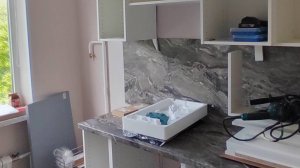 Косметический ремонт кухни 6.5 кв.м.