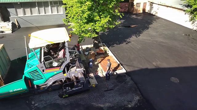 Асфальтирование и благоустройство территории склада смотреть онлайн