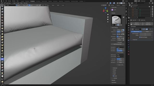 08 - Cushion Wrinkles. ARCHITECTURAL VISUALIZATION Unreal Engine 5