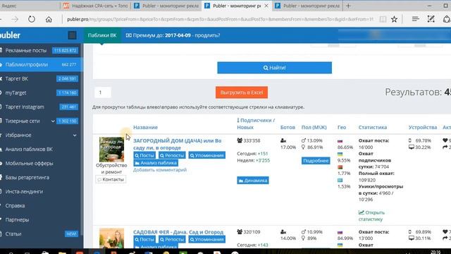 Анализируем паблики ВК вместе с Publer смотреть онлайн