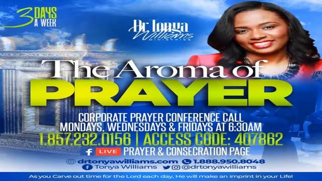 The Aroma of Prayer | Dr. Tonya Williams | Truelife Radio