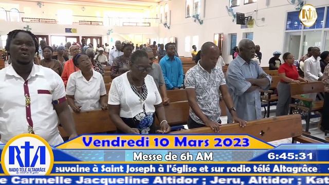 2ème Semaine du Temps de Carême - Messe de 6h AM | Vendredi 10 Mars 2023 смотреть онлайн