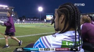 Dylan Walker breaks Jayden Brailey's jaw #NRLSharksManly