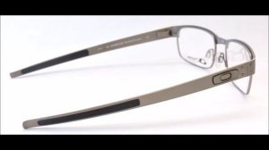 Oakley METAL PLATE OX5038 06 Eyeglasses Brushed Chrome