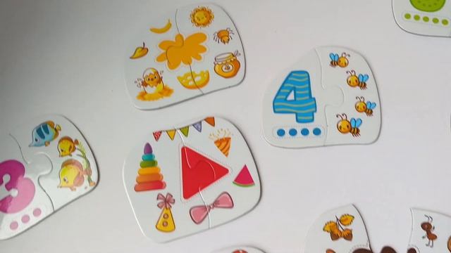 Развивающие пазлы сортер Первые знания для малышей смотреть онлайн