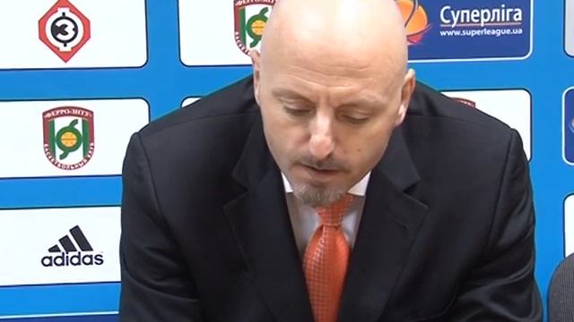 Ферро-ЗНТУ - Донецк 95:78 (пресс-конференция) смотреть онлайн