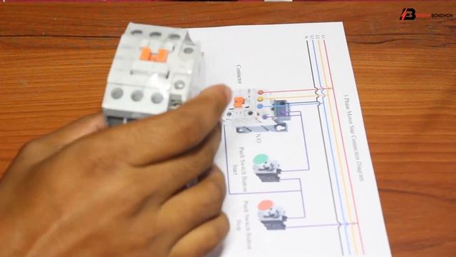 3 Phase Motor Star Connection Diagram | motor | Star Connection