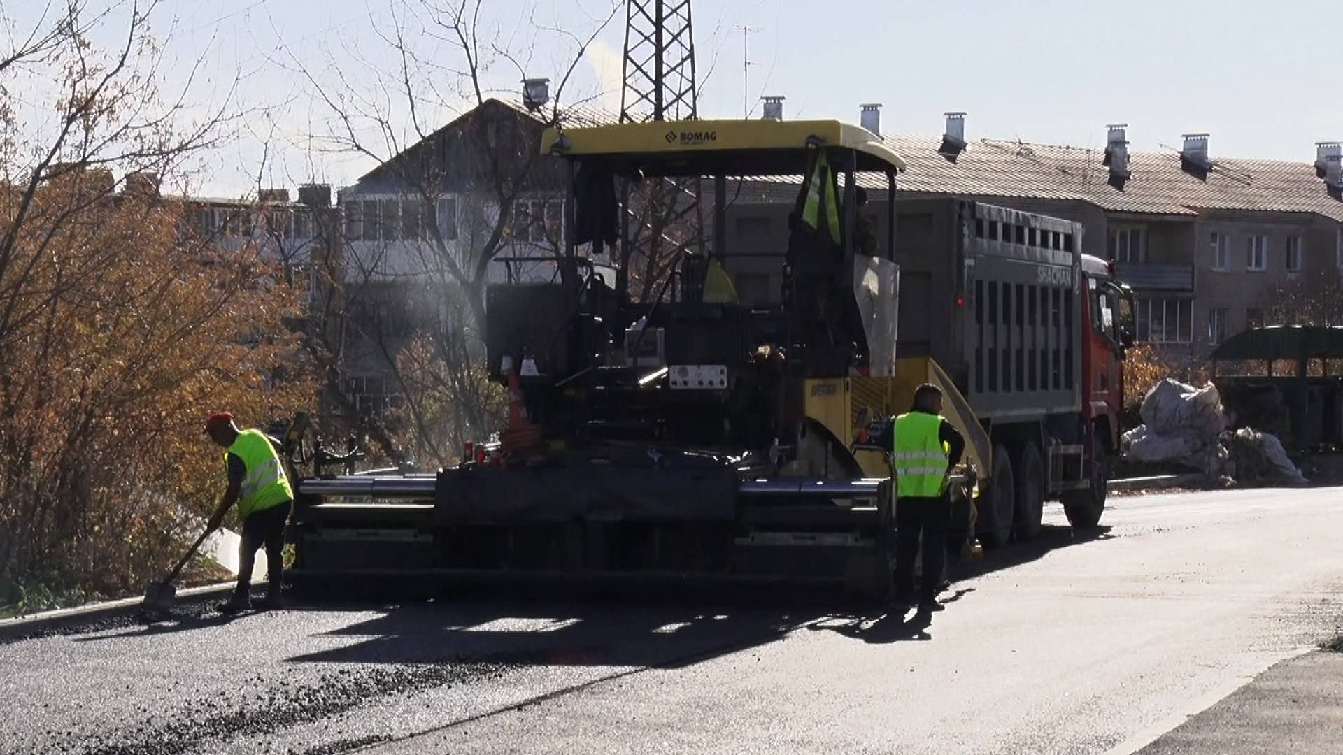 В Златоусте завершается сезон дорожных работ