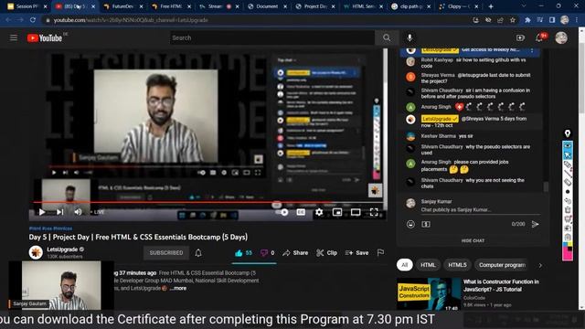 Day 5 | Project Day | Free HTML & CSS Essentials Bootcamp (5 Days)