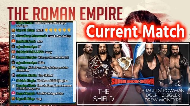 WWE Super ShowDown 6th October 2018 - Roman Reigns Shield vs Braun Strowman Team смотреть онлайн
