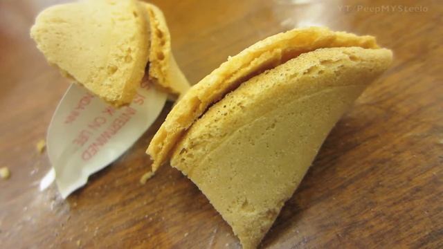 Chinese Fortune Cookie From Panda Express Made w/ Classic Recipe & Saying Quote Paper смотреть онлайн