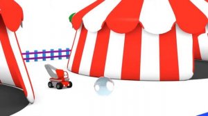 Малыши грузовички - Грузовик со жвачкой