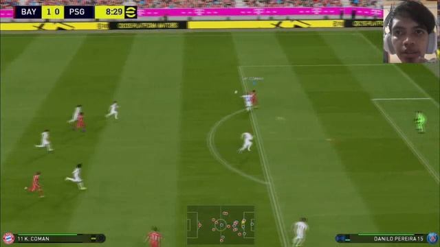 PES 2021 MOBILE PATCH 2023 V23 - GAME PLAN FORMASI BAYERN MUNICH VS PSG