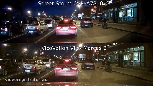 VicoVation Vico-Marcus 3 и Street Storm CVR-A7810-G - Качество - 1296p смотреть онлайн