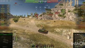 Мир танков бой на бурасике.