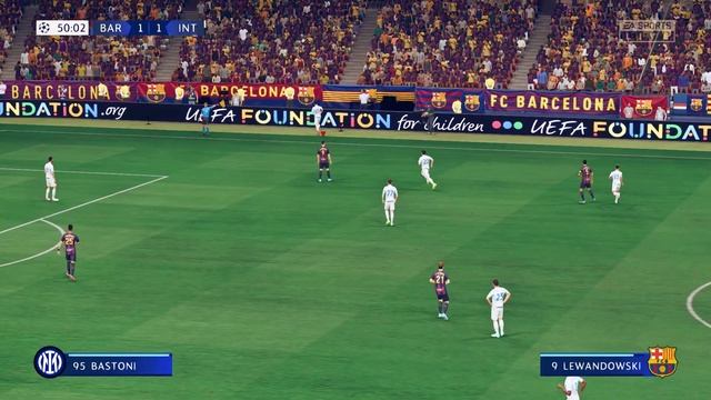 FC BARCELONA vs INTER MILAN FIFA 23 MOD PS5 Realistic Gameplay & Graphics Ultimate Difficulty Caree смотреть онлайн