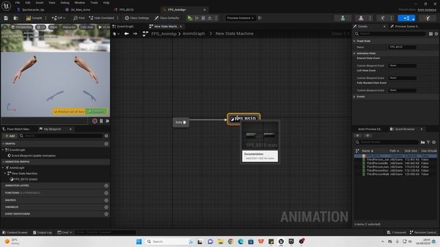 05. The Player Animations. FIRST PERSON SHOOTER in Unreal Engine 5 by Unreal University