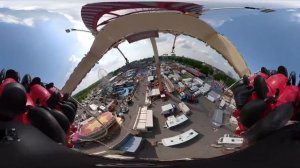 Аттракцион сальто в формате VR - 360 4k (somersault ride VR-BOX PSVR)