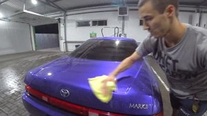 Мойка ToureV тестирую Hydro polymer GRASS