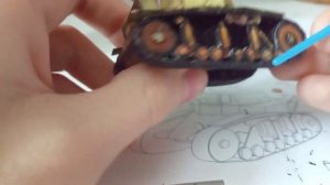 Сборка танка мс-1 из бумаги #worldoftanks