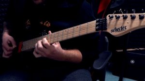 Paul Gilbert - Technical Difficulties Intro cover by Fredguitarist #fredguitarist #fokin #schecter