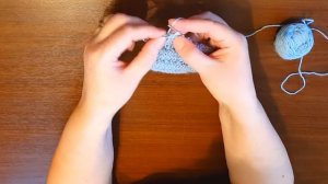 Ажурный узор "Паучок" спицами. Вязание для начинающих