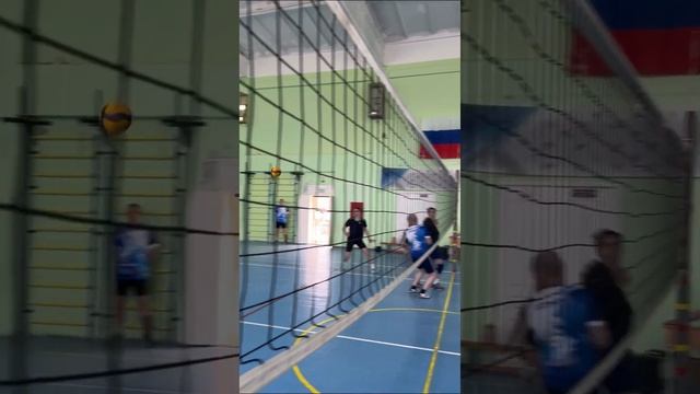 Интересный волейбол #sport #volleyball