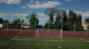 Футбольное поле 7700 м2 из искусственного газона DiaSport Profi Football M60.  г. Ртищево