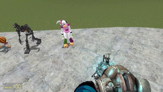 Sonic Team VS POPPY PLAYTIME CHAPTER 2 Team and FNAF SECURITY BREACH ANIMATRONICS In Garry's Mod!
