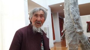 Жазуучу менен скульптордун мааракесине арналган көргөзмө