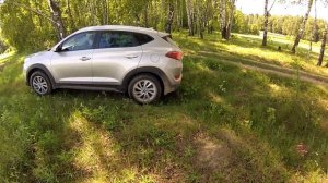 Hyundai Tucson (2015): Диагональное вывешивание