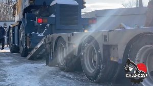 Погрузка крана Kobelco rk250
