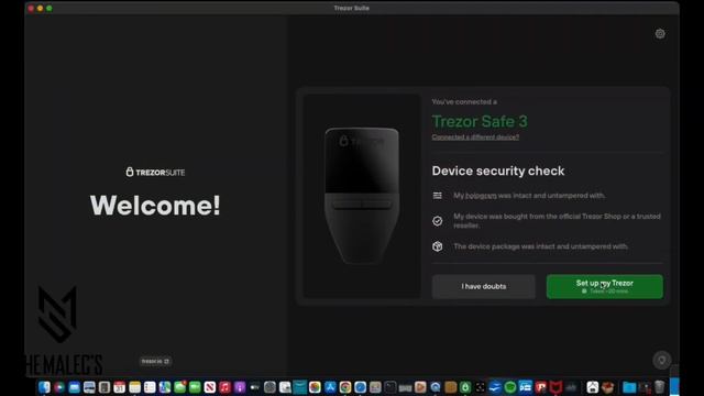 Trezor Safe 3 New Unboxing and Software Interface Tutorial Set Up Product Links