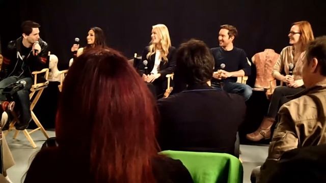 On Set Interview With Syfy's Being Human Cast & Showrunner at Syfy Digital Press Tour 2013