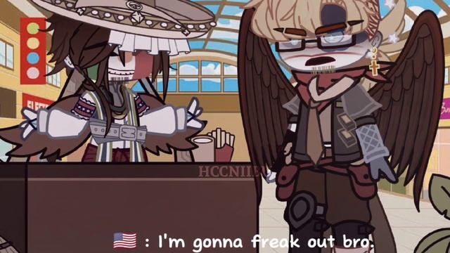 Talk to the nice Mexican man || Gacha ; Countryhumans meme 🇺🇸🇲🇽 (ft.🇬🇧🇵🇹) смотреть онлайн