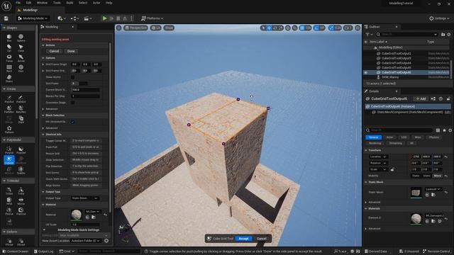 01 - Manual Modelling. BUILDING STRUCTURES in Unreal Engine 5 by UnrealityBites