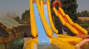 Водные горки-это класссс....