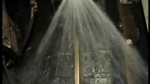 Харьков 1999год. Как моют метро. Поливомоечный поезд.