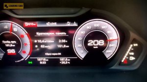 Audi Q3 Sportback 40 TFSI (2021): Разгон