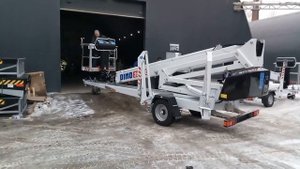 Коленчатый прицепной подъемник DINO 260XTD