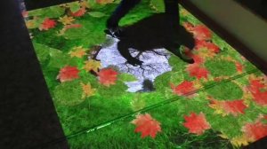 Интерактивный пол в Центре реабилитации инвалидов