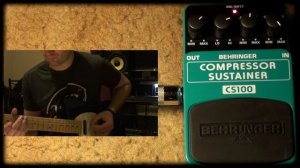 Behringer Compressor Sustainer Pedal CS-100