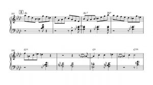 Oscar Peterson // Tristeza (Transcription)