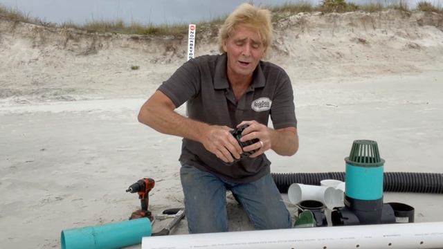 How to Join Corrugated Pipe - Easy DIY & Hurricane Awareness смотреть онлайн