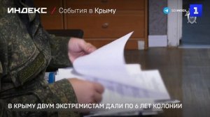 В Крыму двум экстремистам дали по 6 лет колонии