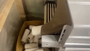 Термоусадочный аппарат BSL 5045L и термотоннель BS4525а. Упаковка шерстяной пряжи