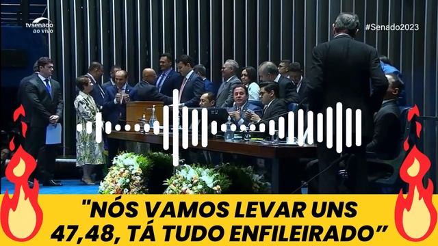 Microfone VAZOU O ÁUDIO na fala do Senador! TIRE SUAS CONCLUSÕES! смотреть онлайн