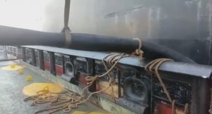 процесс перекачки нефтепродуктов типа судно-судно